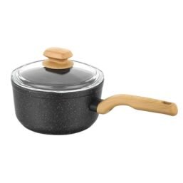 Korkmaz Montana 2 Piece 2 Liter Aluminum Nonstick Saucepan with Lid