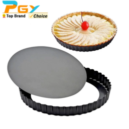 20-30cm Non-Stick Tart Quiche Flan Pan Molds Round Removable Loose