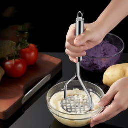 Kitchen Gadget Creative Mud Press Masher Puree Juice Maker Stainless