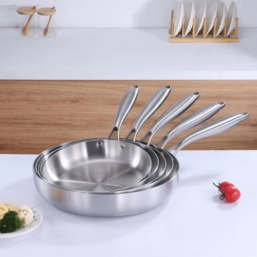 304 stainless steel frying pan, non stick pan, steak pan, suitable for