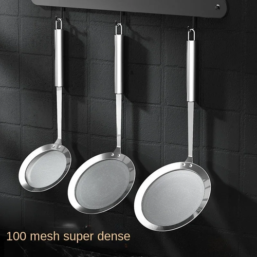 304 Stainless Steel Fine Mesh Filter, Multi-Function Colander for