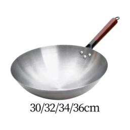Frying Pan with Comfortable Handle Multipurpose Saute Pan Restaurant