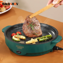 Electric MultiCooker Electric Frying Pan 220V Househould Barbecue