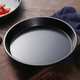 Round Nonstick Cake Baking Tray Oven Storage Plates Pan Mold for Bread