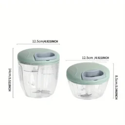 Hand Chopper Manual Rope Food Processor Silcer Shredder Salad Maker